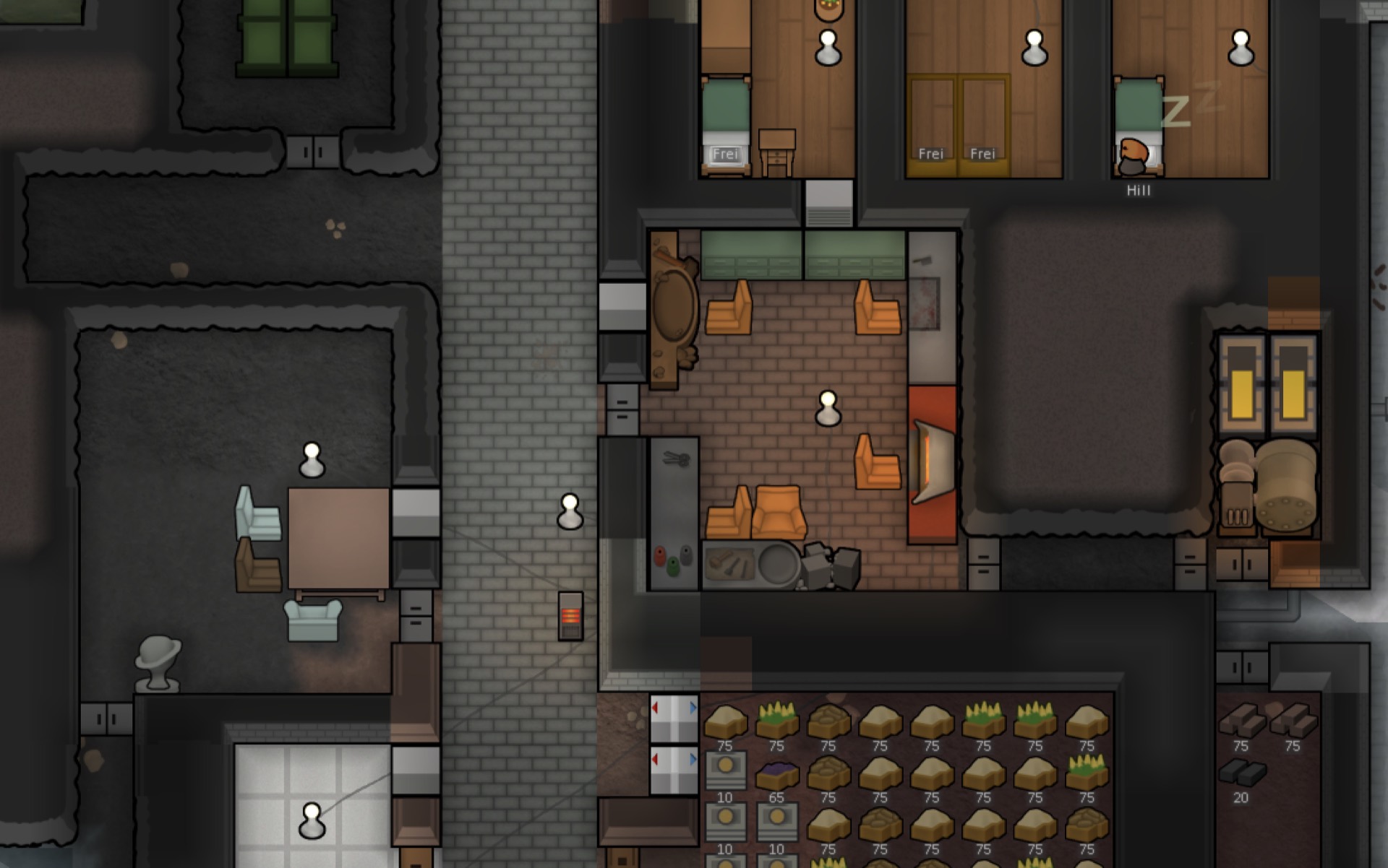 rimworld best bed material