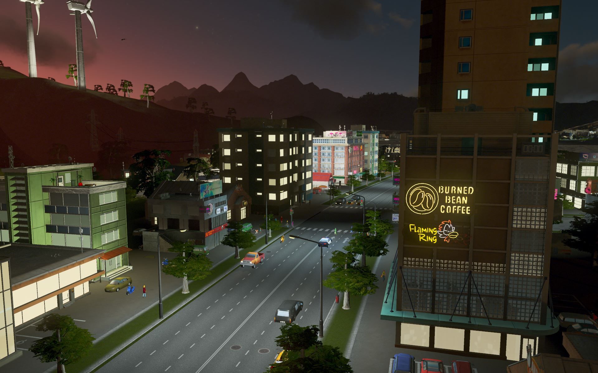 Screenshot After Dark DLC in Cities Skylines