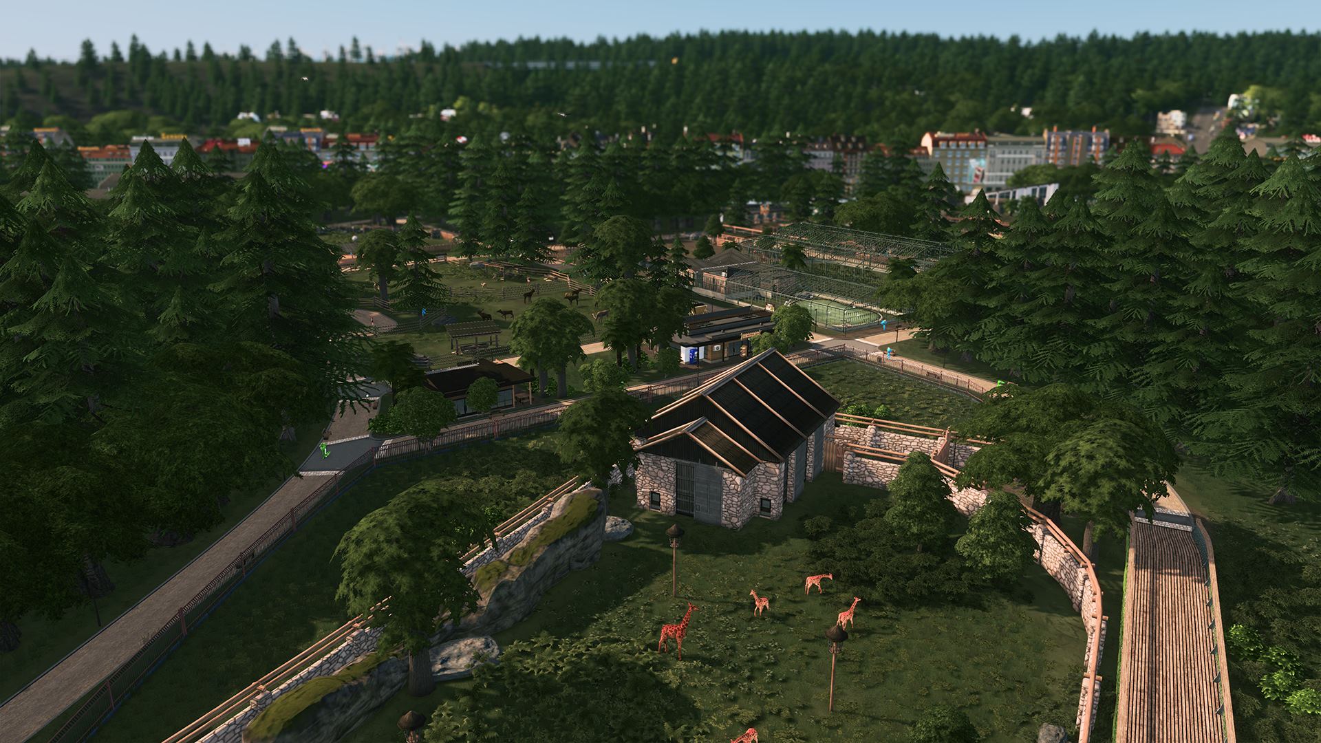 Screenshot Parklife DLC in Cities Skylines