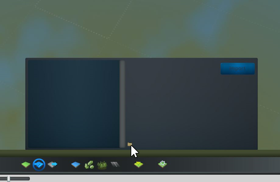Cities Skylines Heightmap Folder in the Editor