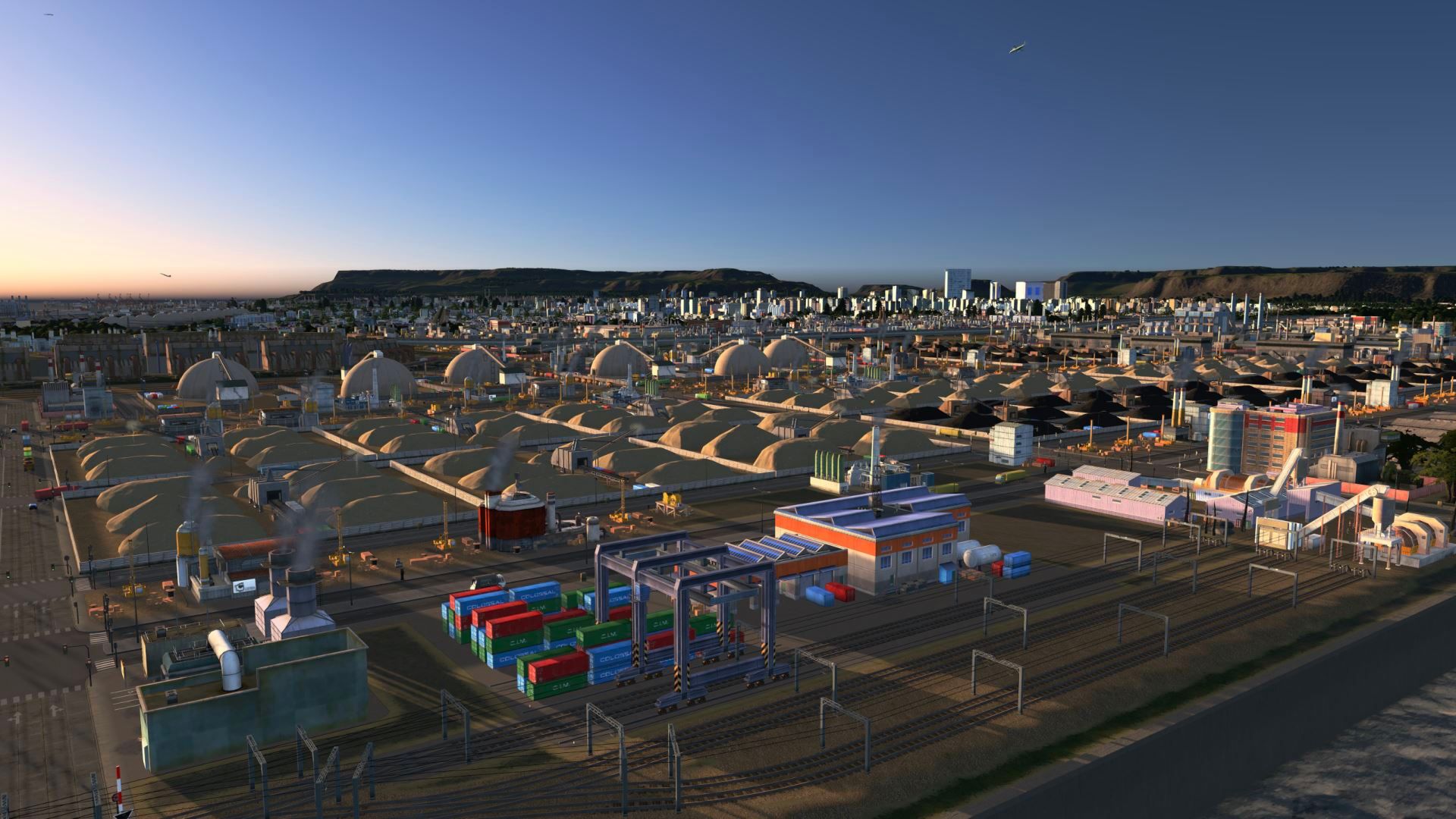 Screenshot Industries DLC in Cities Skylines