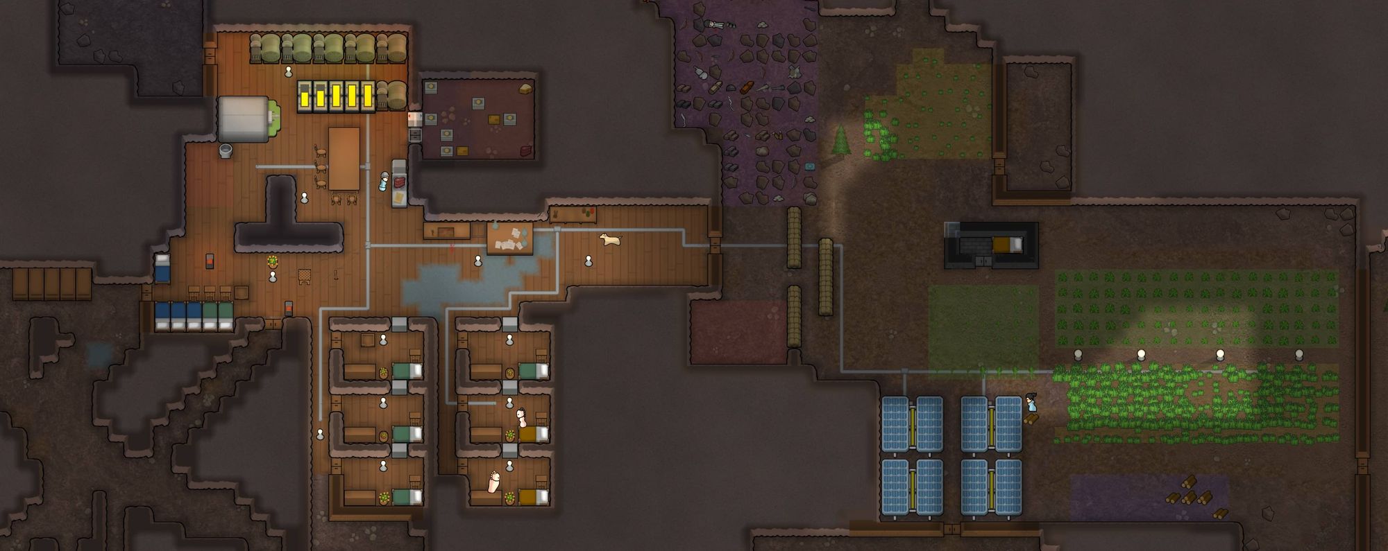 rimworld кровать для пленников