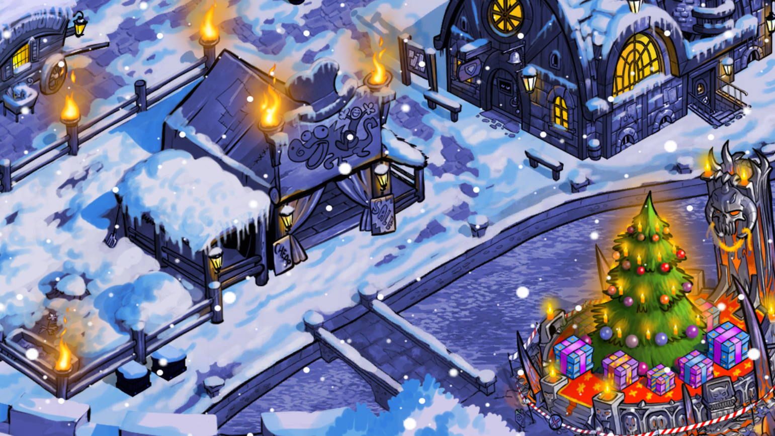 Legendary Dungeon for the Christmas Event in Shakes and Fidget