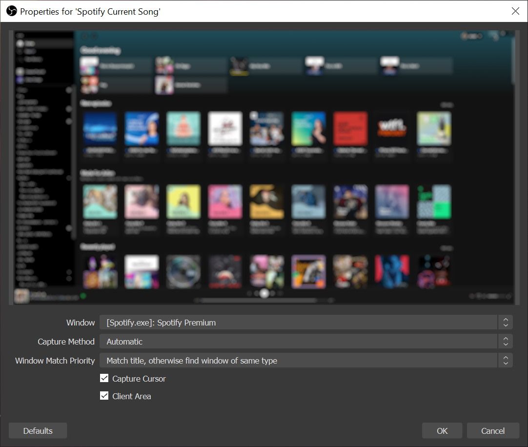 Quick Way to Add Spotify Now Playing to OBS