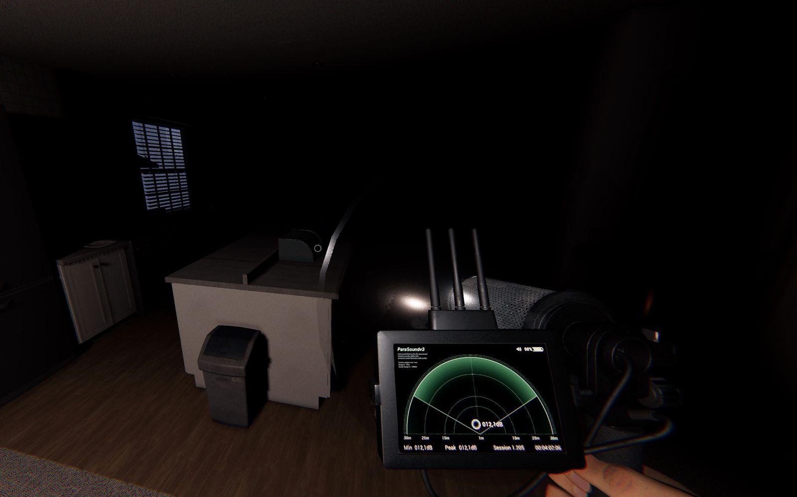 Phasmophobia Parabolic Microphone function and Tiers