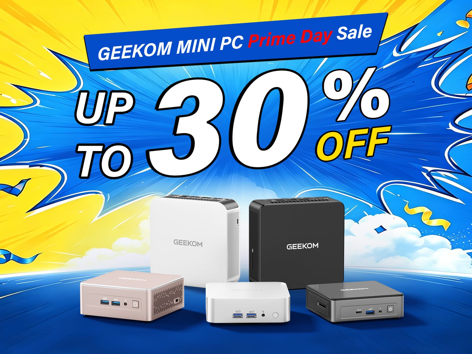 Deal: GEEKOM Mini PCs for Prime Day: Up to 20% Off