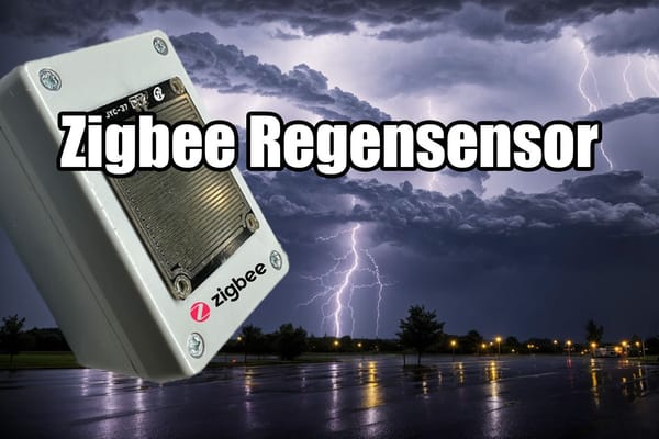 Homeassistant: ZHA rain sensor hack - Build your own rain sensor
