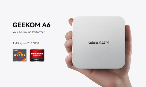Offer: One of the Best Mini PC Deals We've Seen This Year: GEEKOM A6 Now 20% Off and Expected to Be Cheaper Than Prime Day